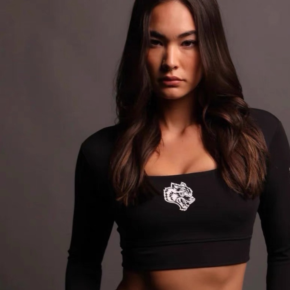 Darc Sport SHE Soul Jade Energy Long sleeve crop top